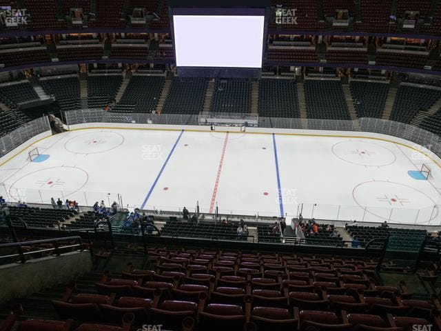 Honda Center - Section 411 Seat View