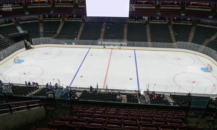 Honda Center - Section 411 Seat View