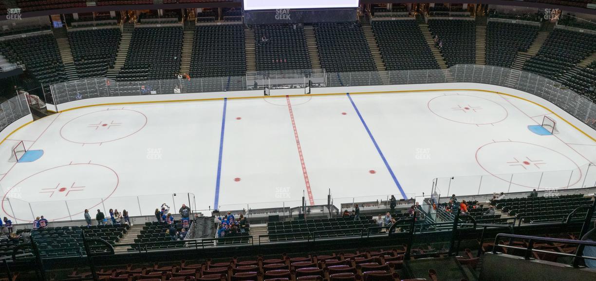 Honda Center - Section 412 Seat View