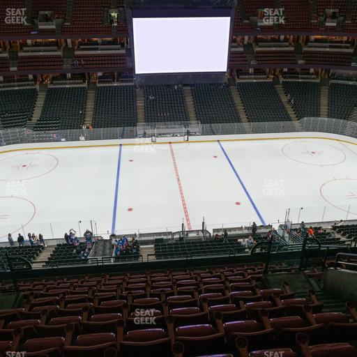 Honda Center - Section 412 Seat View