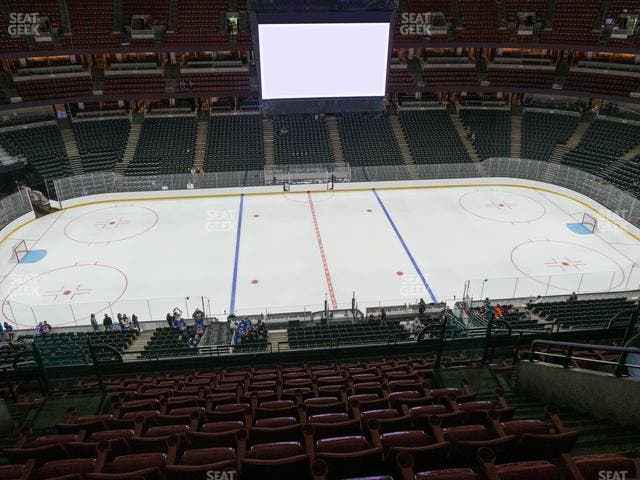 Honda Center - Section 412 Seat View