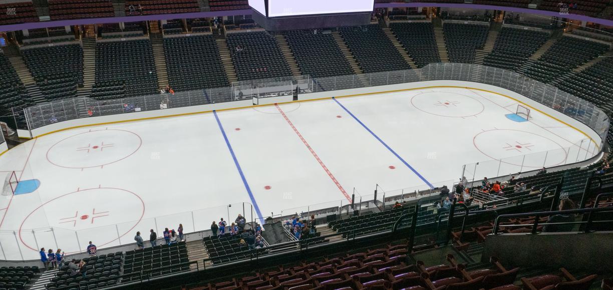 Honda Center - Section 413 Seat View
