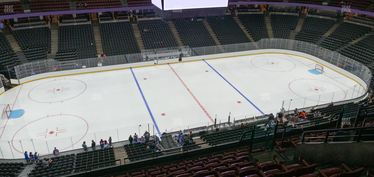 Honda Center - Section 413 Seat View