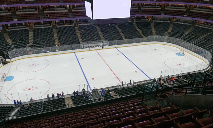 Honda Center - Section 413 Seat View