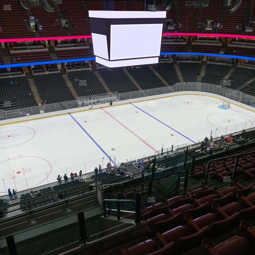 Honda Center - Section 414 Seat View