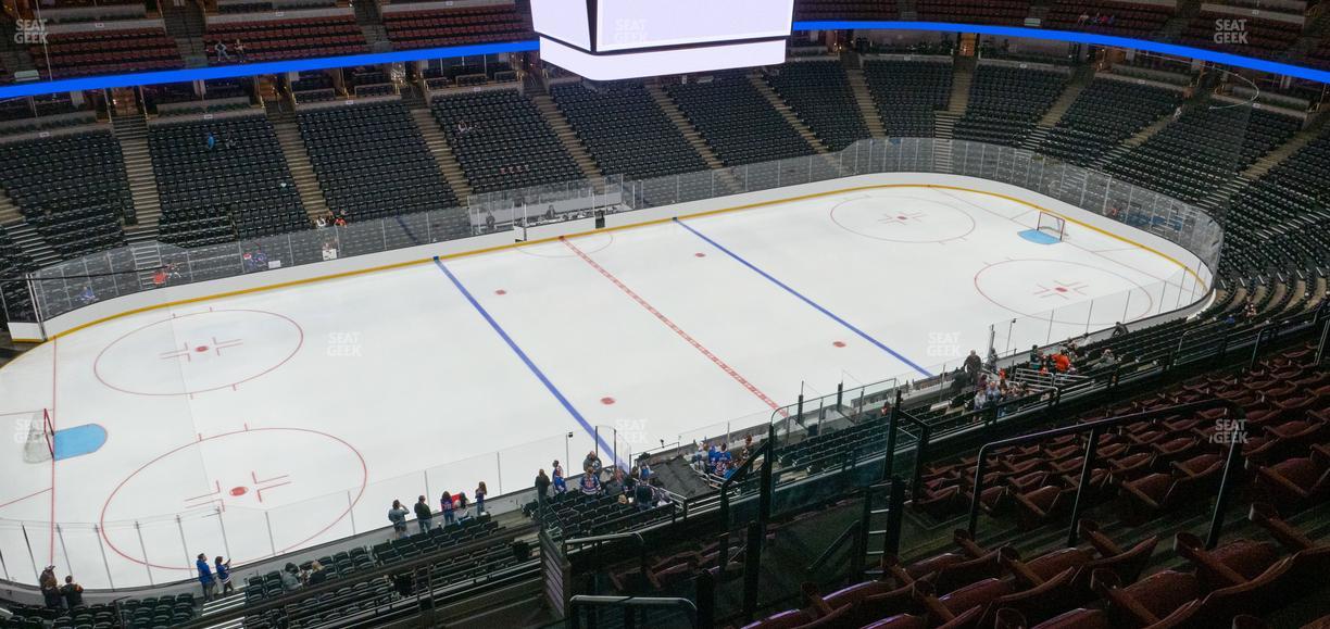 Honda Center - Section 414 Seat View