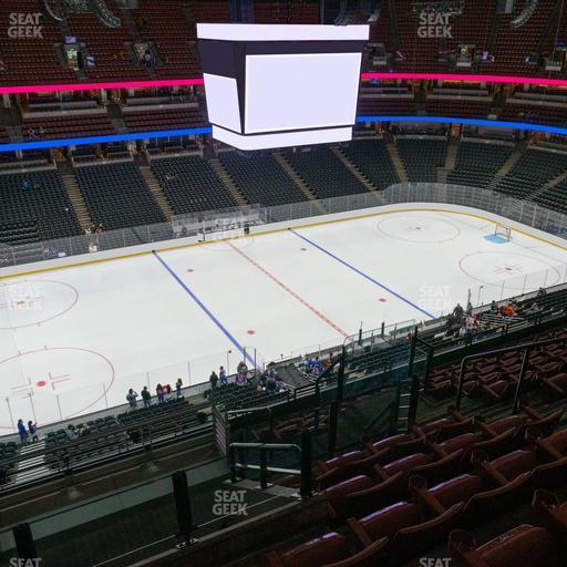 Honda Center - Section 414 Seat View