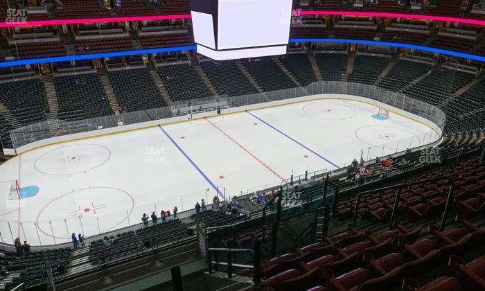 Honda Center - Section 414 Seat View