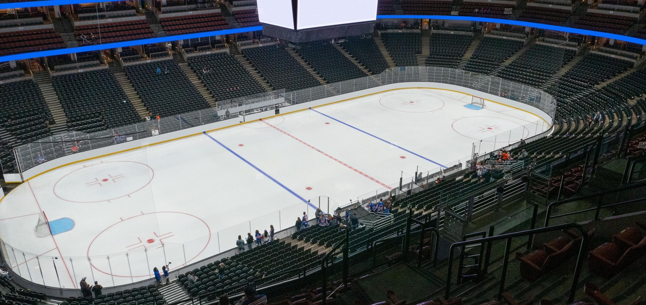 Honda Center - Section 415 Seat View