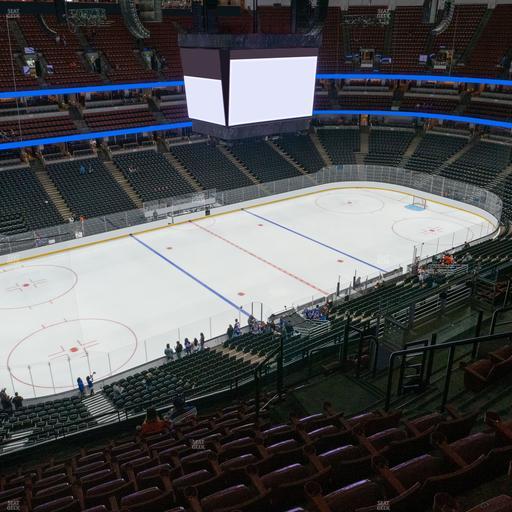 Honda Center - Section 415 Seat View