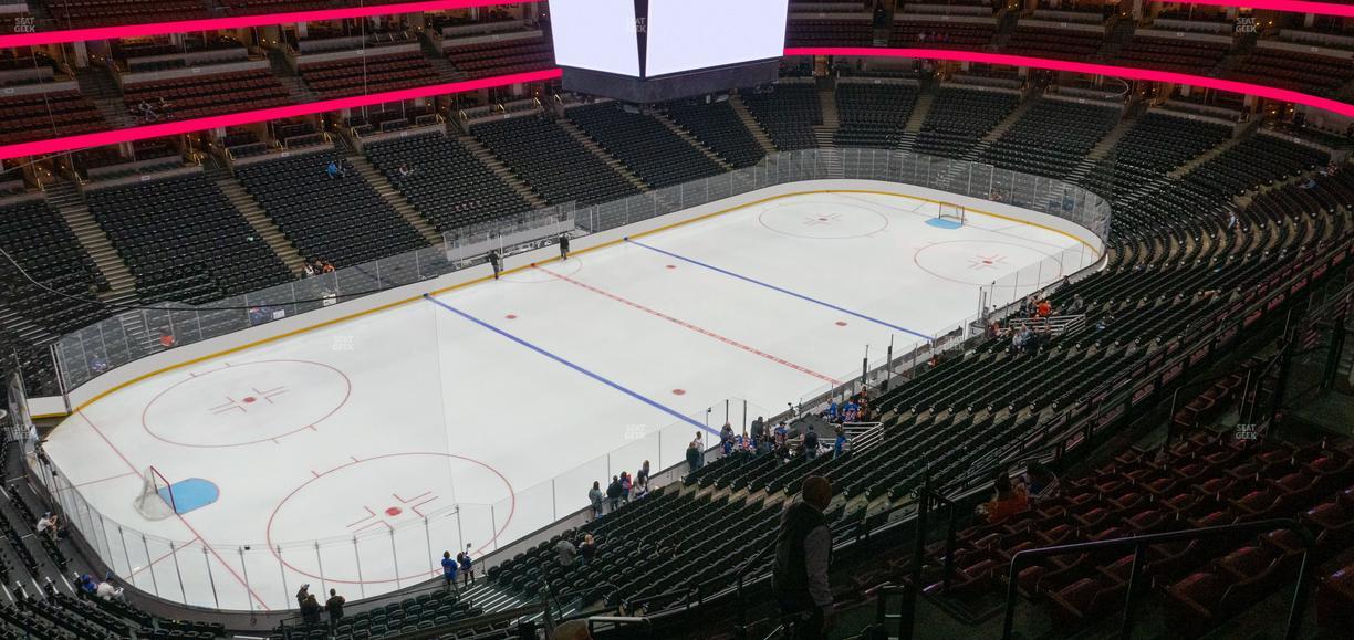 Honda Center - Section 416 Seat View
