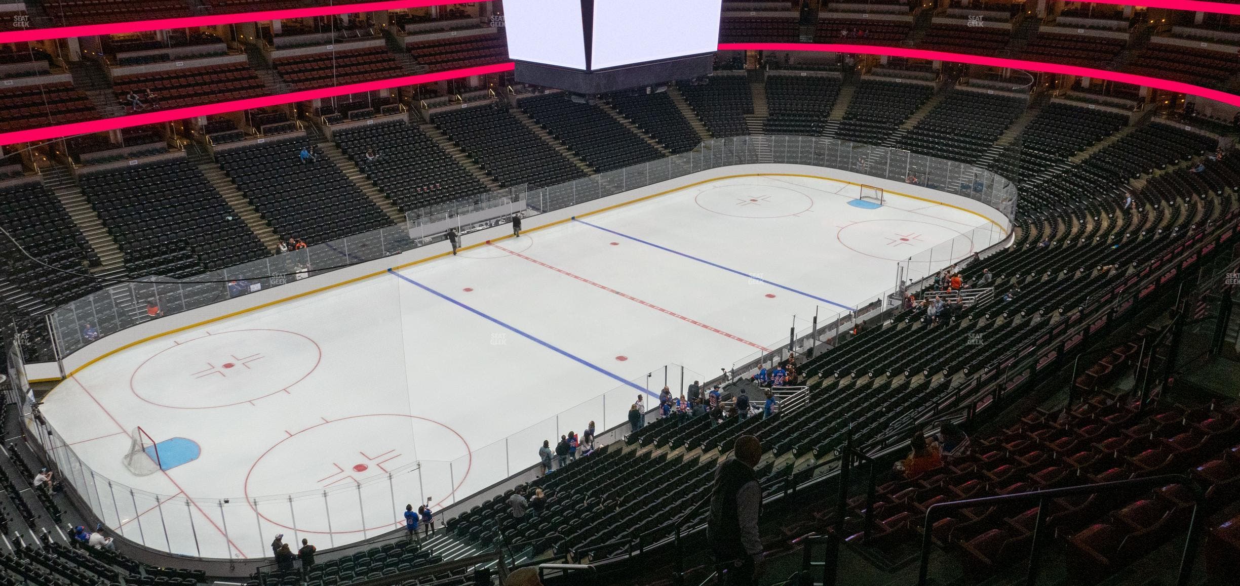 Honda Center - Section 416 Seat View