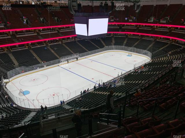 Honda Center - Section 416 Seat View Honda Center - Section 416 Seat View