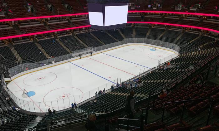 Honda Center - Section 416 Seat View