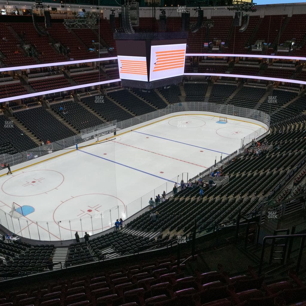 Honda Center - Section 417 Seat View