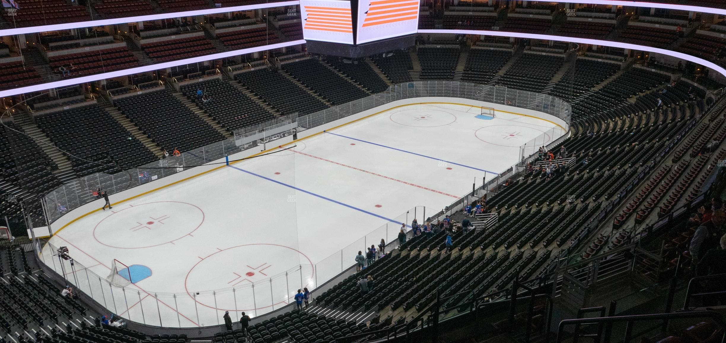Honda Center - Section 417 Seat View
