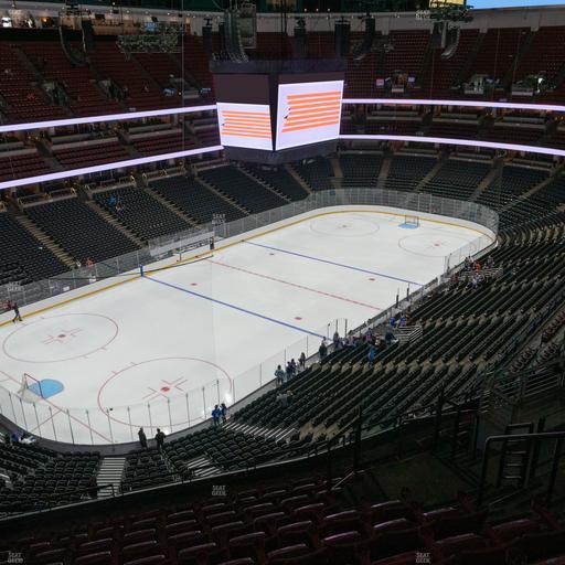 Honda Center - Section 417 Seat View