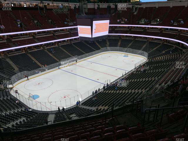 Honda Center - Section 417 Seat View Honda Center - Section 417 Seat View