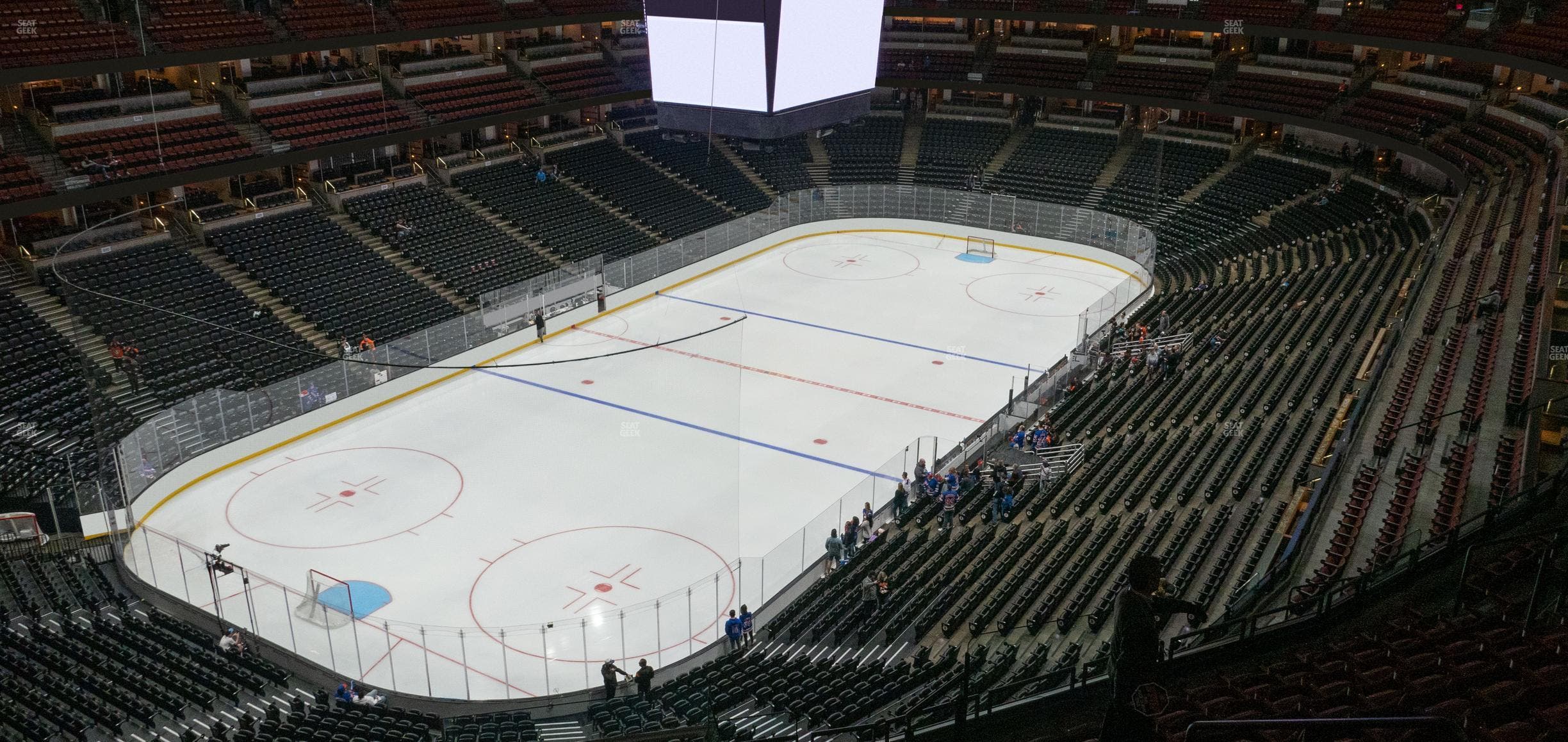 Honda Center - Section 418 Seat View