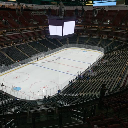 Honda Center - Section 418 Seat View