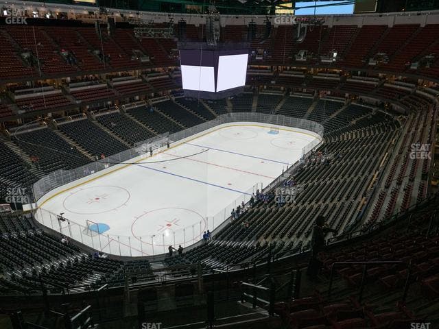 Honda Center - Section 418 Seat View