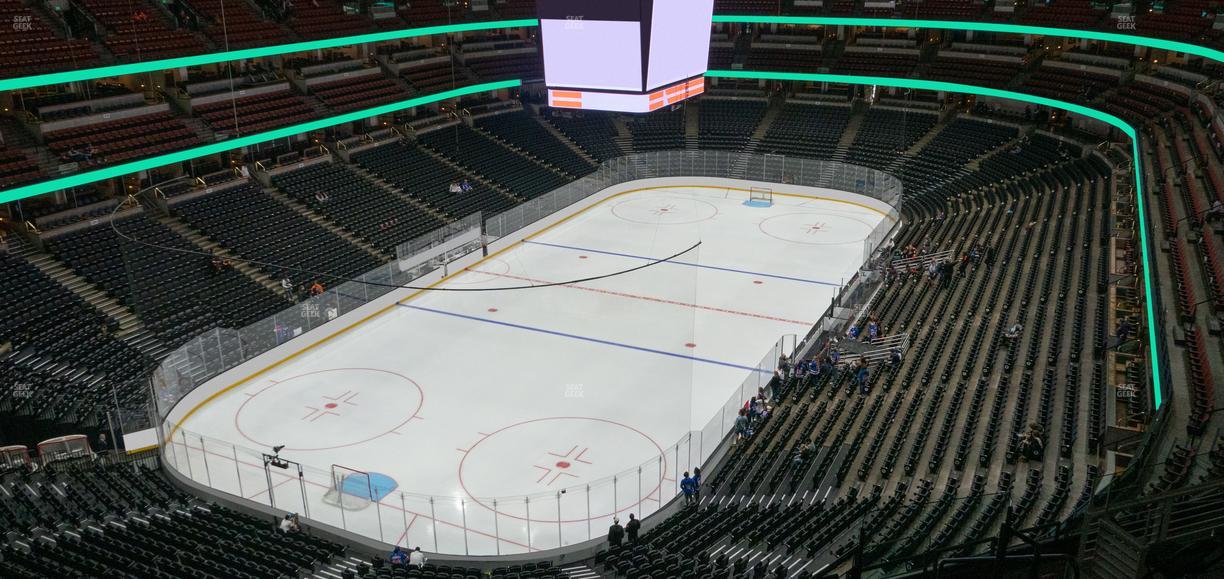 Honda Center - Section 419 Seat View