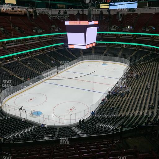 Honda Center - Section 419 Seat View