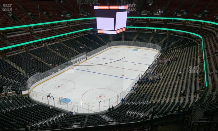 Honda Center - Section 419 Seat View