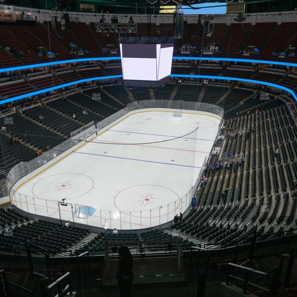 Honda Center - Section 420 Seat View