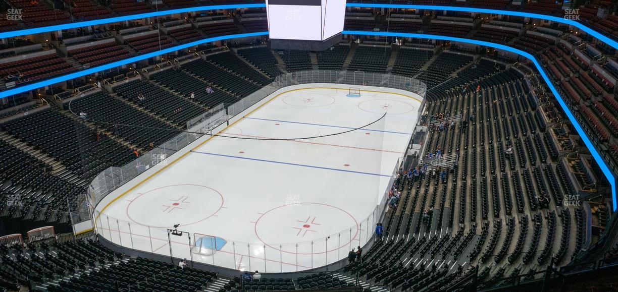 Honda Center - Section 420 Seat View