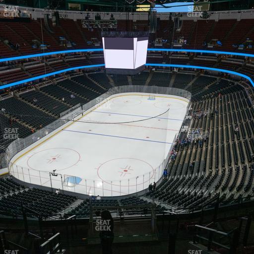 Honda Center - Section 420 Seat View
