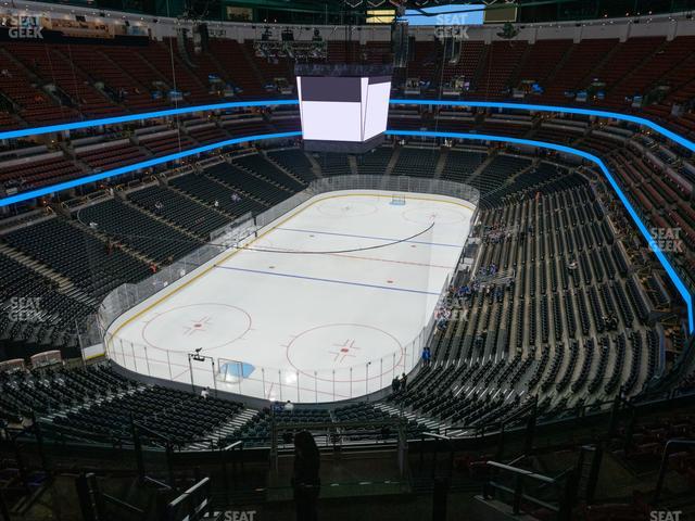 Honda Center - Section 420 Seat View Honda Center - Section 420 Seat View