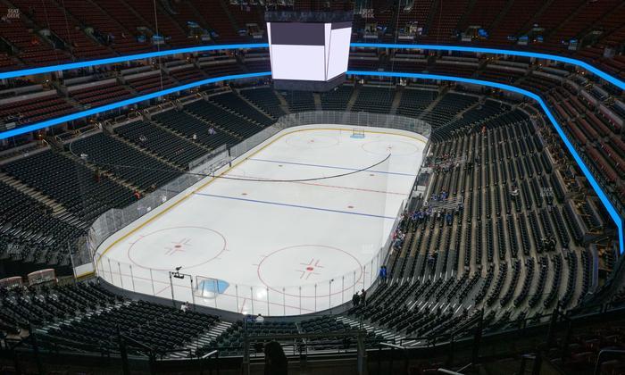 Honda Center - Section 420 Seat View