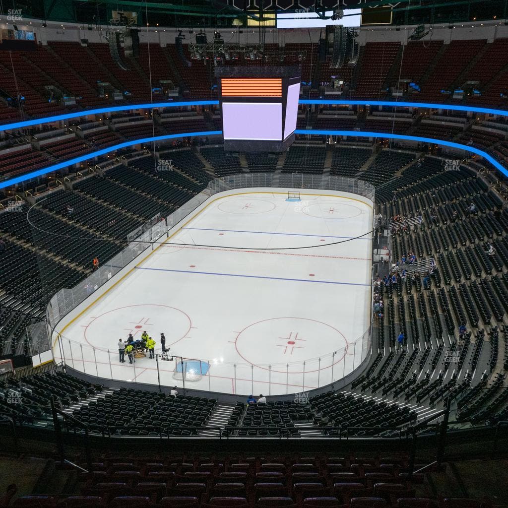 Honda Center - Section 421 Seat View