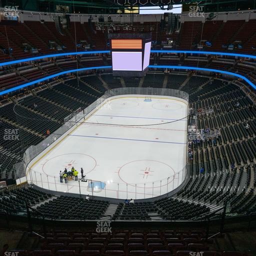 Honda Center - Section 421 Seat View
