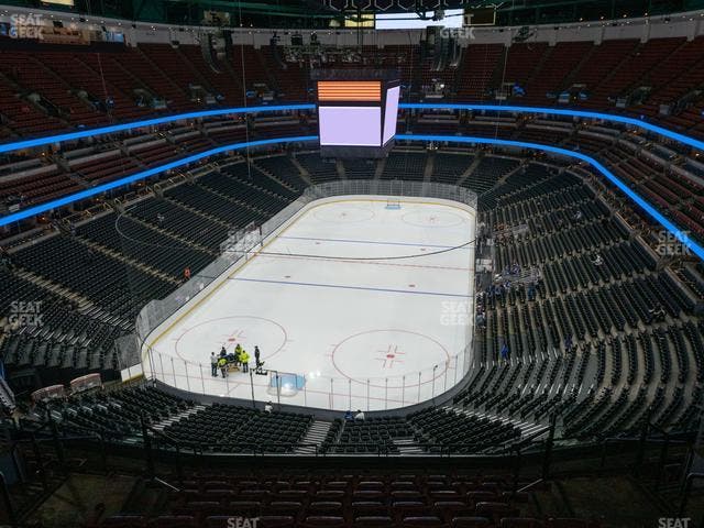 Honda Center - Section 421 Seat View