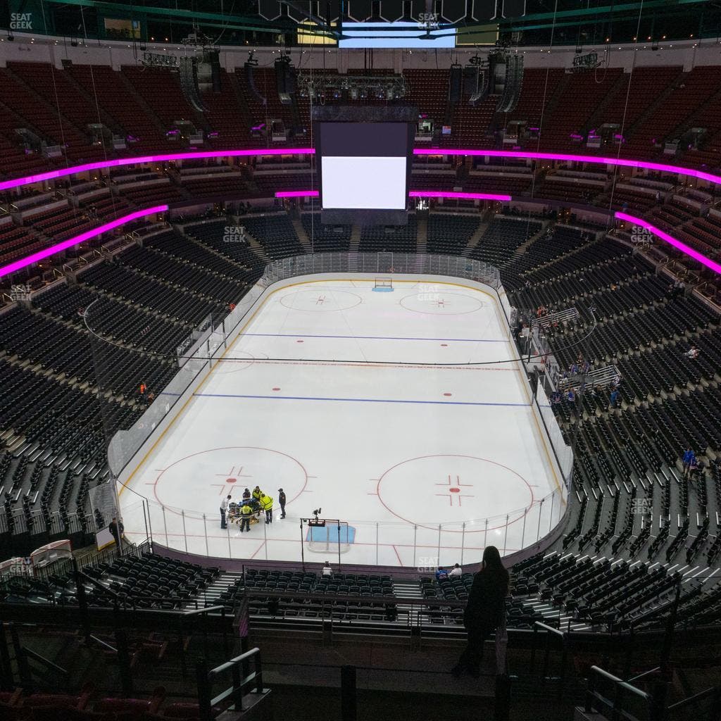 Honda Center - Section 422 Seat View