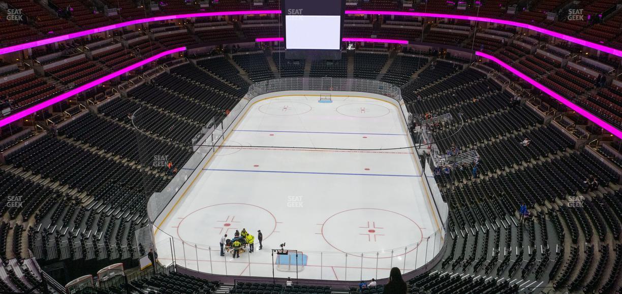 Honda Center - Section 422 Seat View