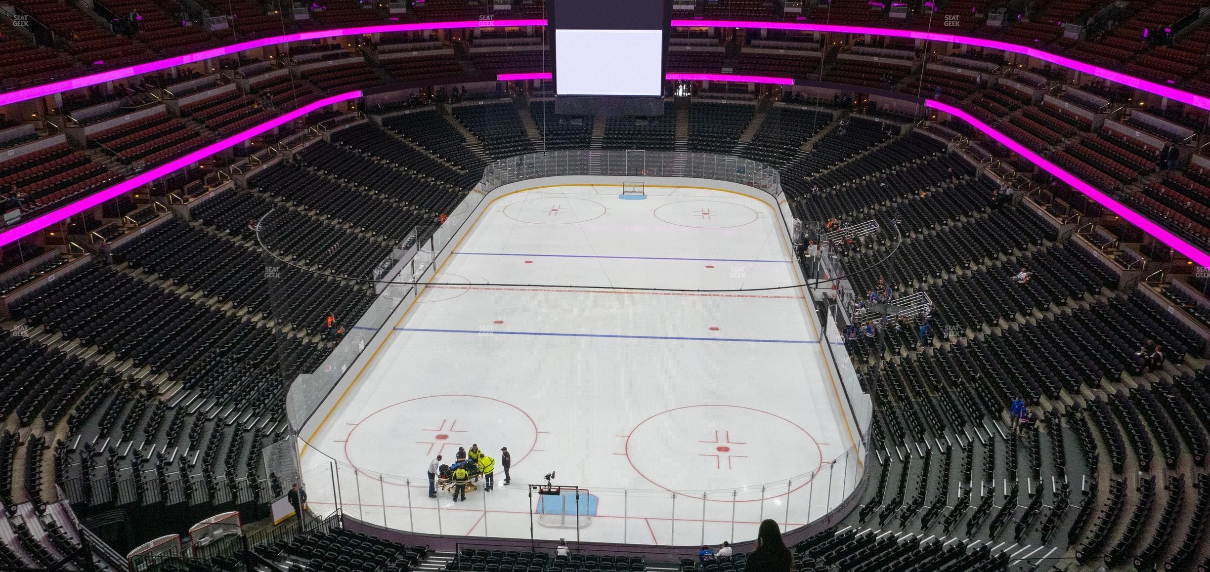 Honda Center - Section 422 Seat View
