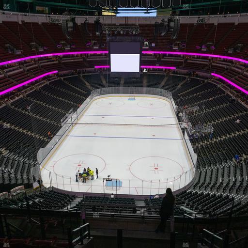 Honda Center - Section 422 Seat View