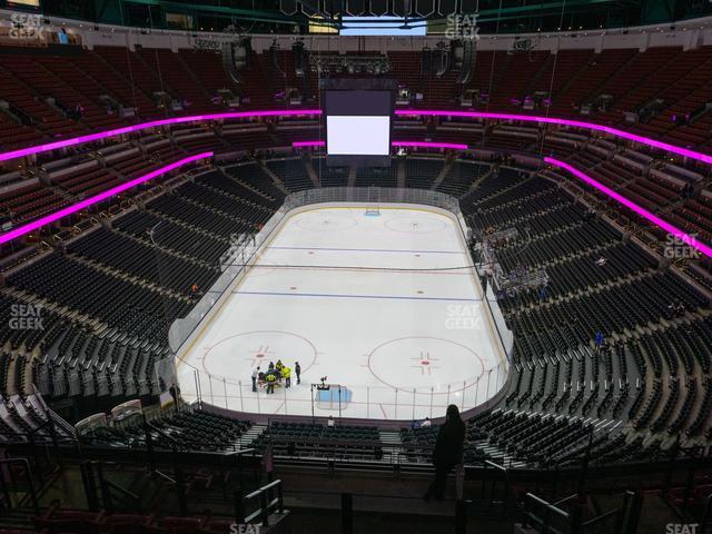 Honda Center - Section 422 Seat View Honda Center - Section 422 Seat View