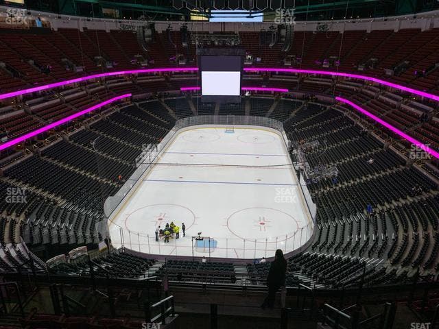 Honda Center - Section 422 Seat View