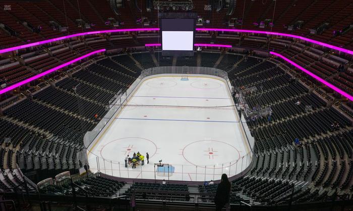 Honda Center - Section 422 Seat View