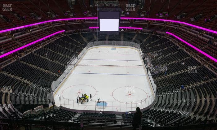 Honda Center - Section 422 Seat View