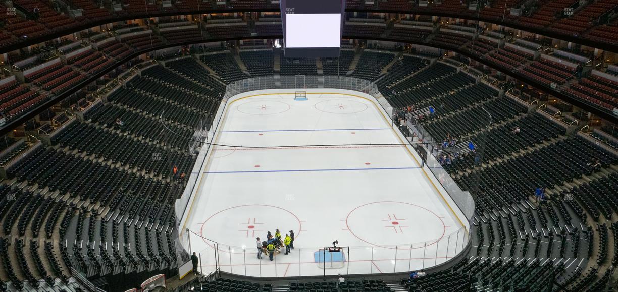 Honda Center - Section 423 Seat View