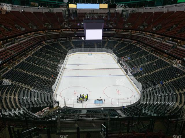 Honda Center - Section 423 Seat View Honda Center - Section 423 Seat View