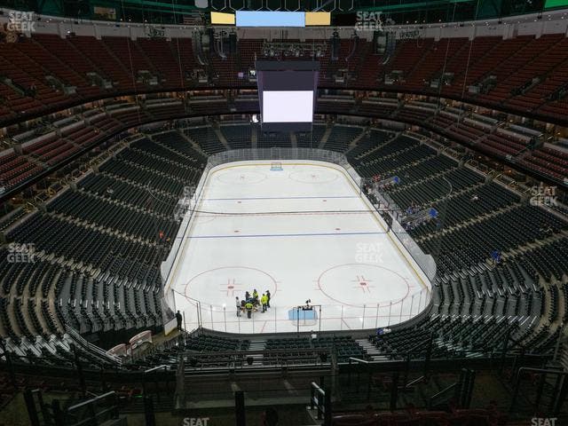 Honda Center - Section 423 Seat View