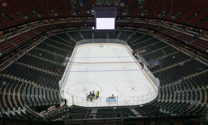 Honda Center - Section 423 Seat View