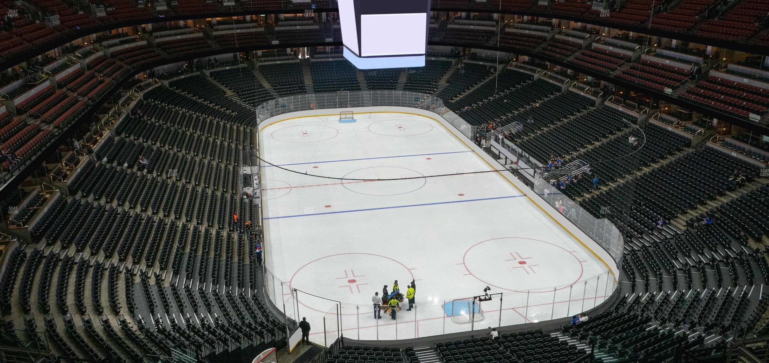 Honda Center - Section 424 Seat View