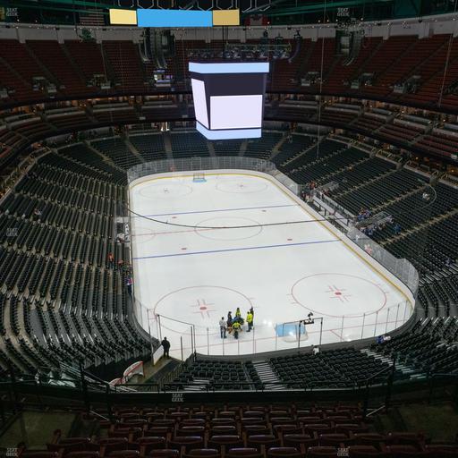 Honda Center - Section 424 Seat View